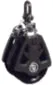 Lewmar 50MM Synchro Block, Synchro Block, Double Black, 1/4" - 3/8" Line