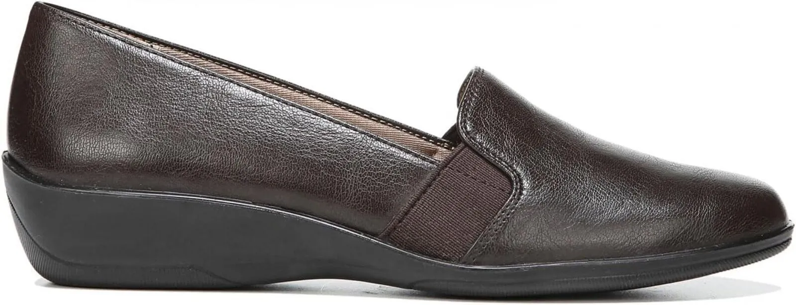 Lifestride Women's Isabelle Flat Shoes E3472S3 Dark Chocolate Brown 10M