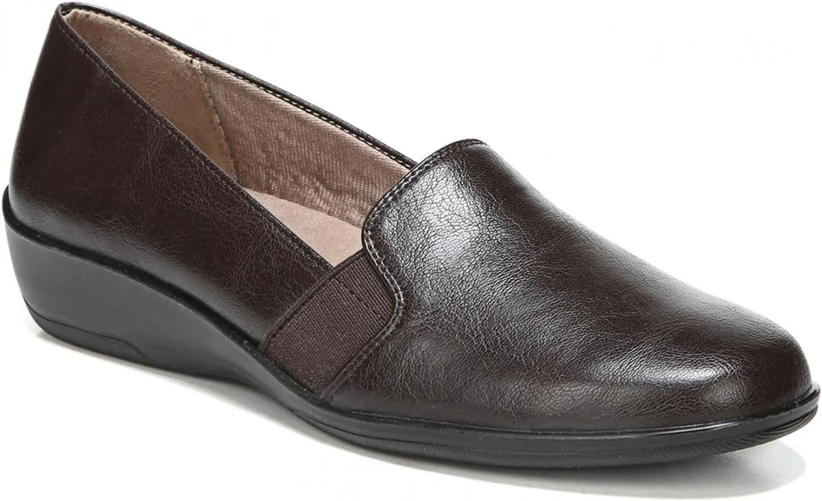 Lifestride Women's Isabelle Flat Shoes E3472S3 Dark Chocolate Brown 10M