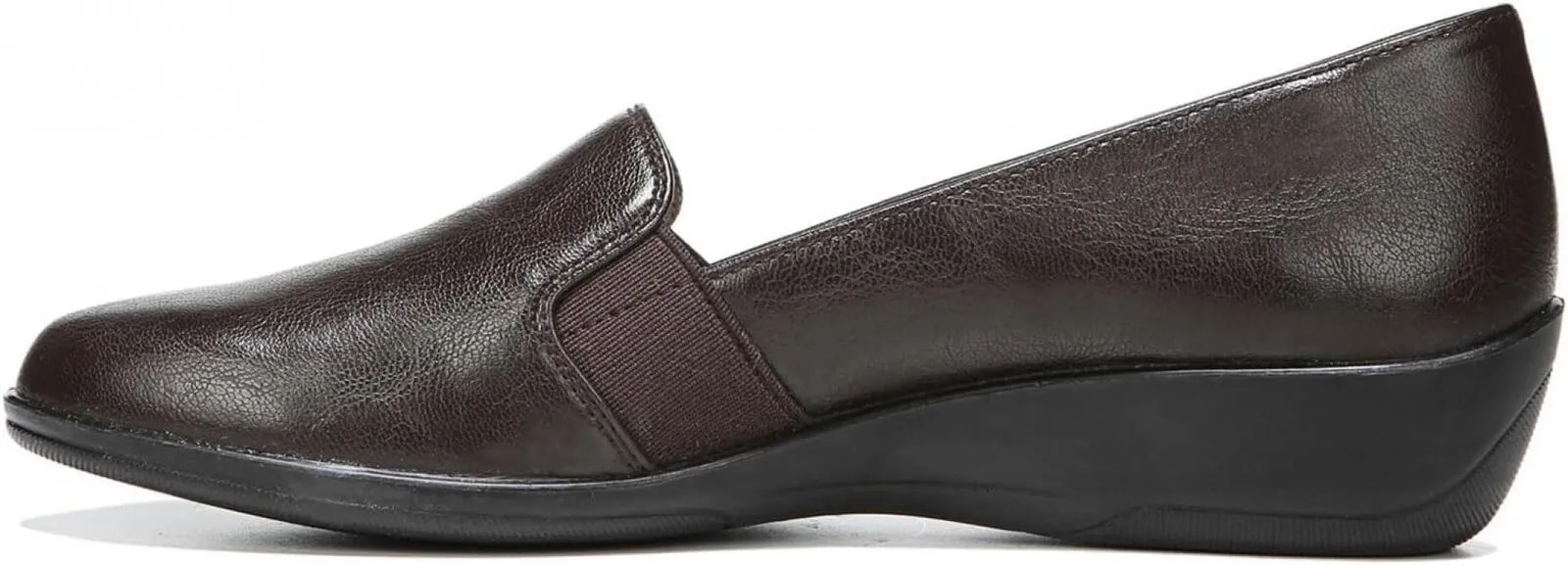 Lifestride Women's Isabelle Flat Shoes E3472S3 Dark Chocolate Brown 10M