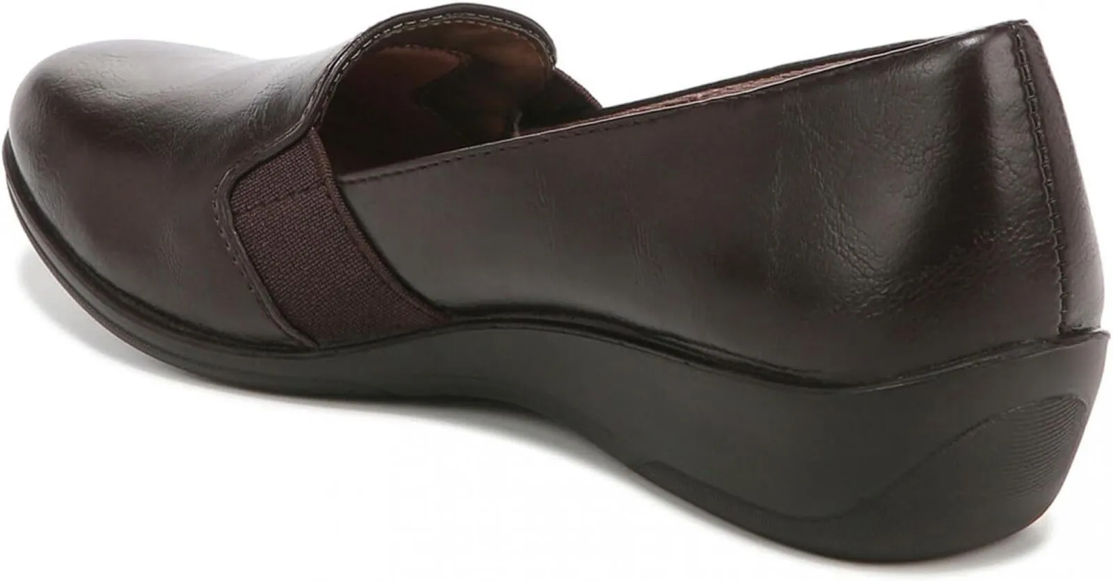 Lifestride Women's Isabelle Flat Shoes E3472S3 Dark Chocolate Brown 10M