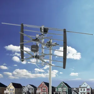 Long Distance Amplified Outdoor Digital TV Antenna 140 Miles
