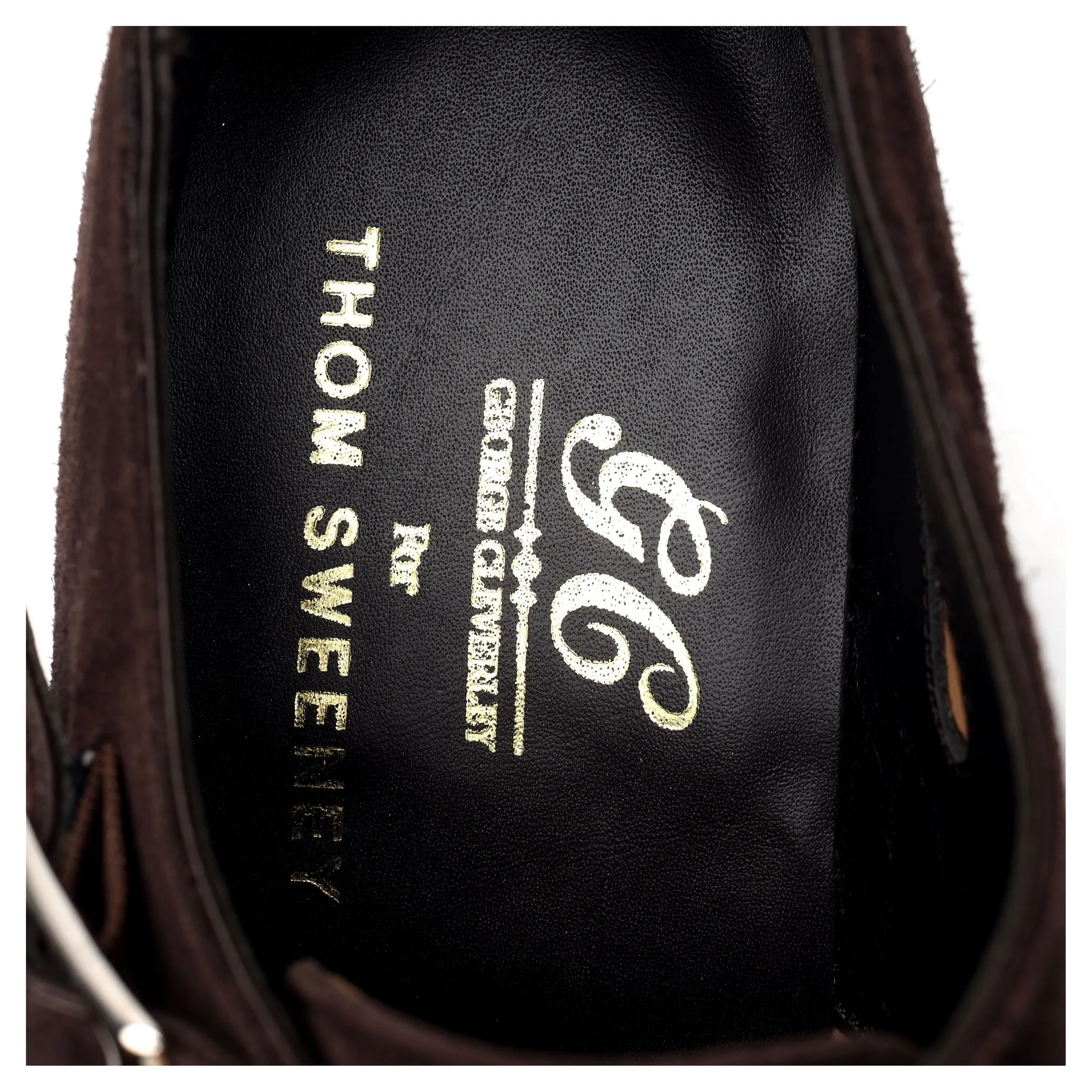'Luke' Dark Brown Suede Double Monk Strap UK 6.5 - 12