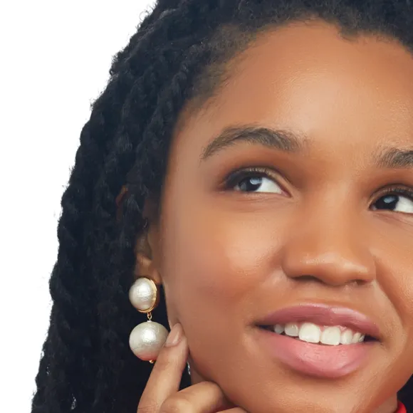 Luna Single Drop Earrings
