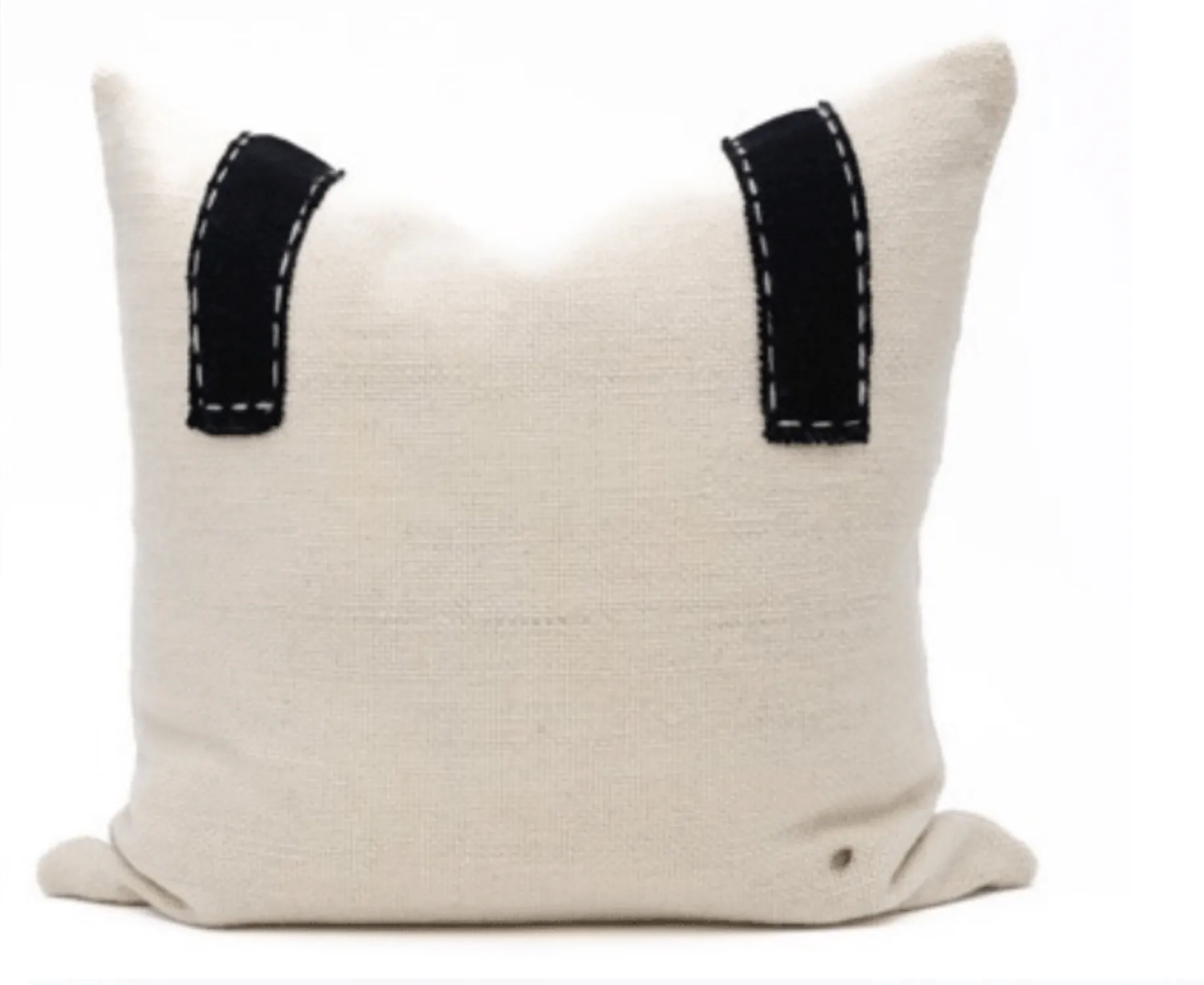 Makun Double Straps Pillow - White