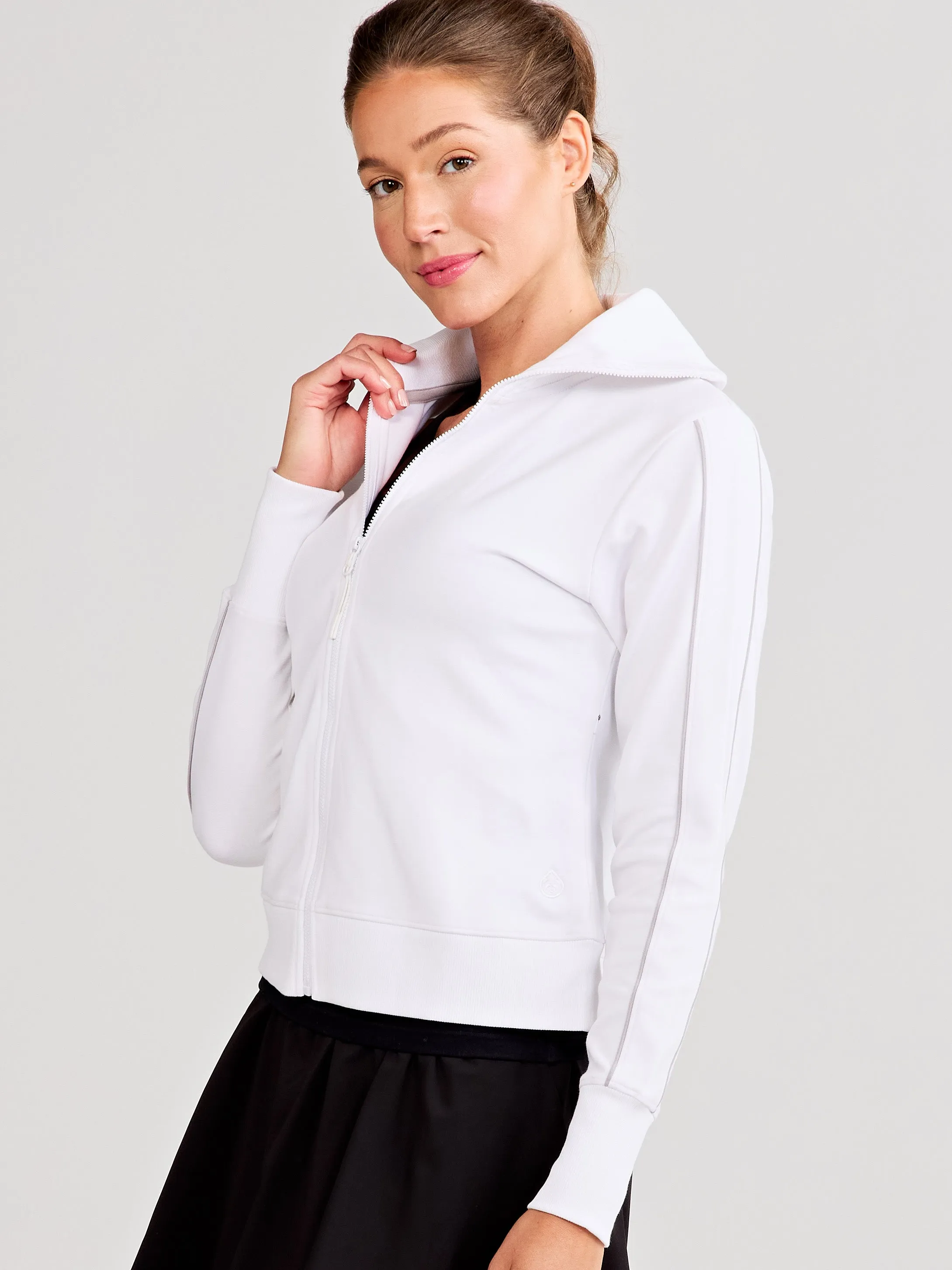 Match Point Knit Jacket
