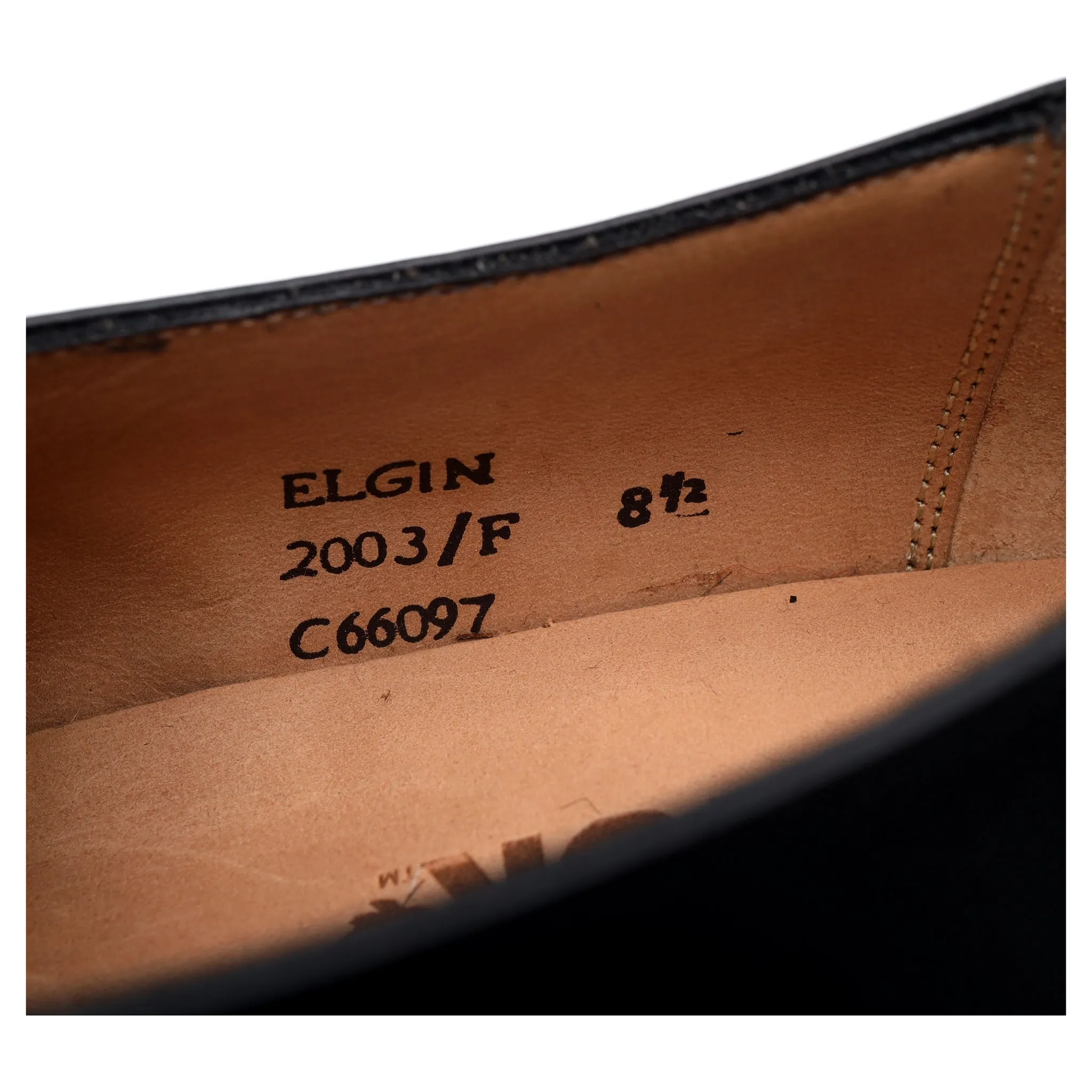 Matthew Dack 'Elgin' Black Leather Monk Strap UK 8.5 F