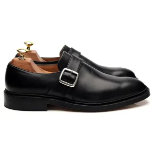 Matthew Dack 'Elgin' Black Leather Monk Strap UK 8.5 F