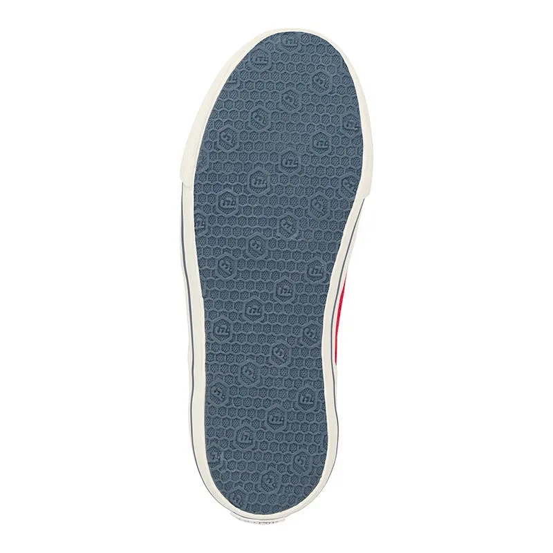 Mayoral Red Fabric Boat Shoes
