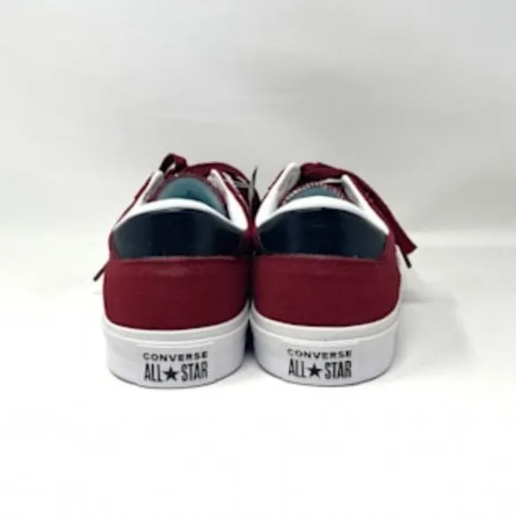 💖MEGA SALE💖Converse Boulevard  Men OX Back Alley Brick White Red  Nubuck 17072