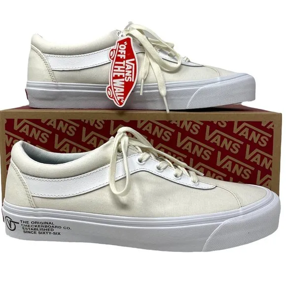 💖MEGA SALE💖Vans Bold Ni Women Marshmallow White Skateboarding   VN0A3WLPWP3