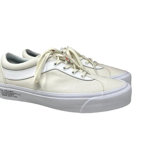 💖MEGA SALE💖Vans Bold Ni Women Marshmallow White Skateboarding   VN0A3WLPWP3