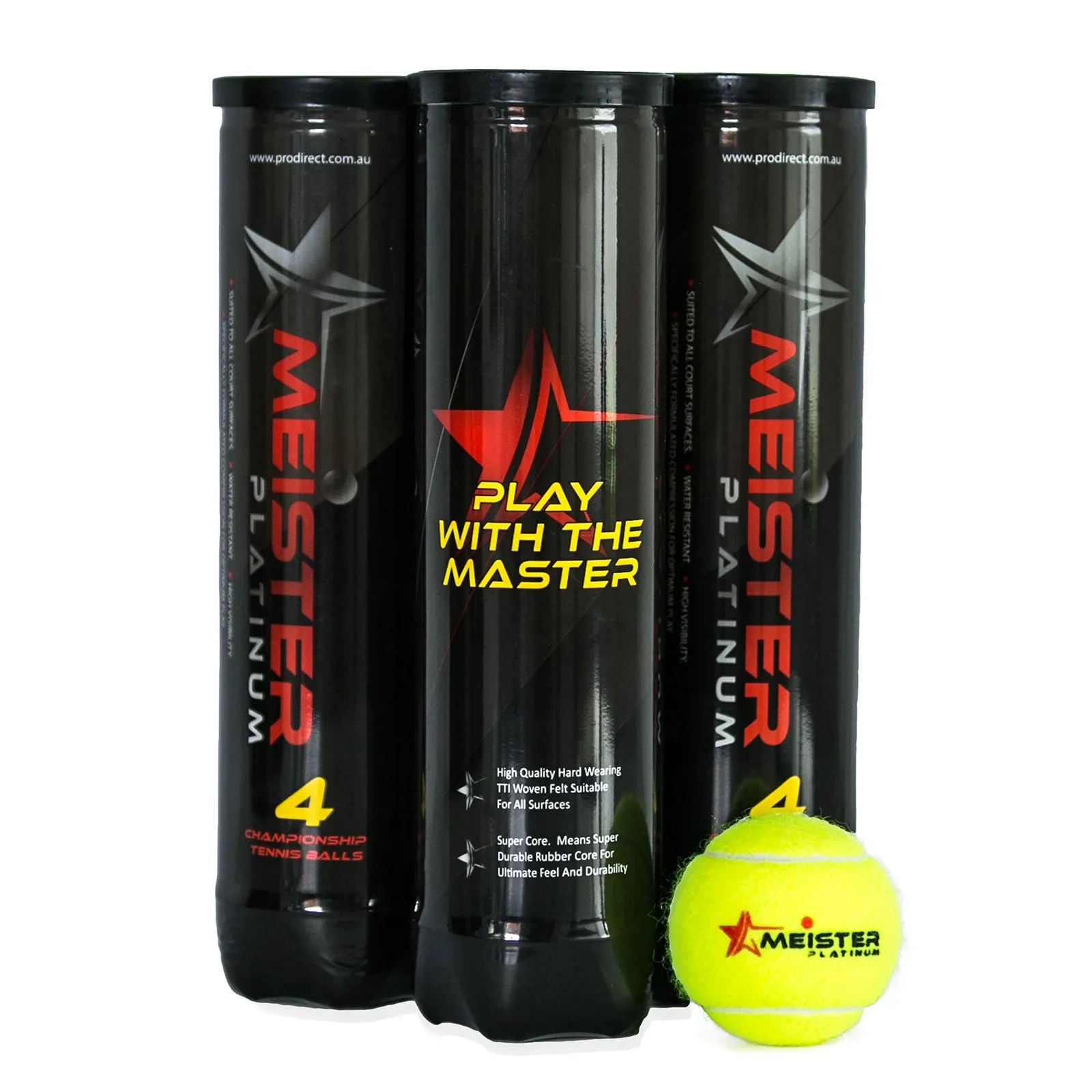 Meister Platinum 4 Ball Can