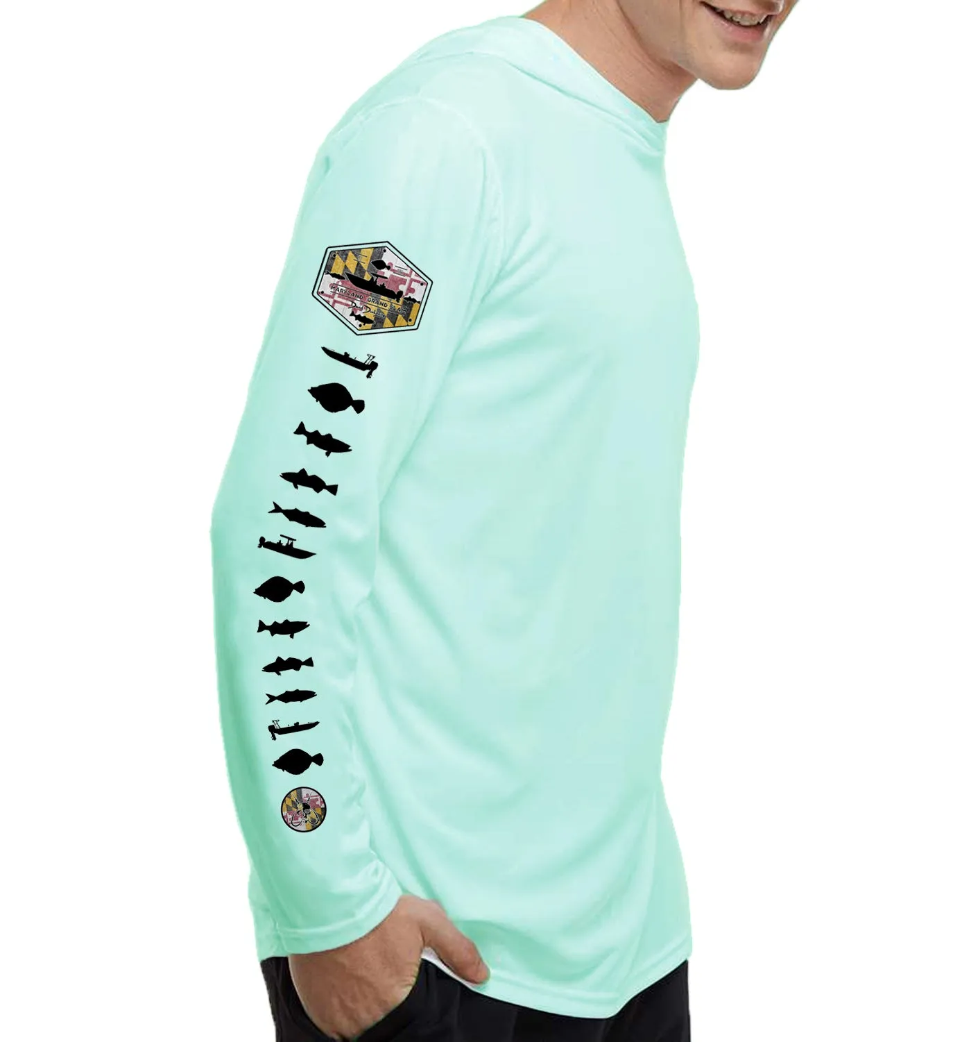 Men's Maryland Grand Slam Seagrass Performance Hoodie