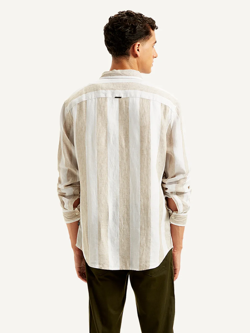 Men's Striped Slim Fit Shirt