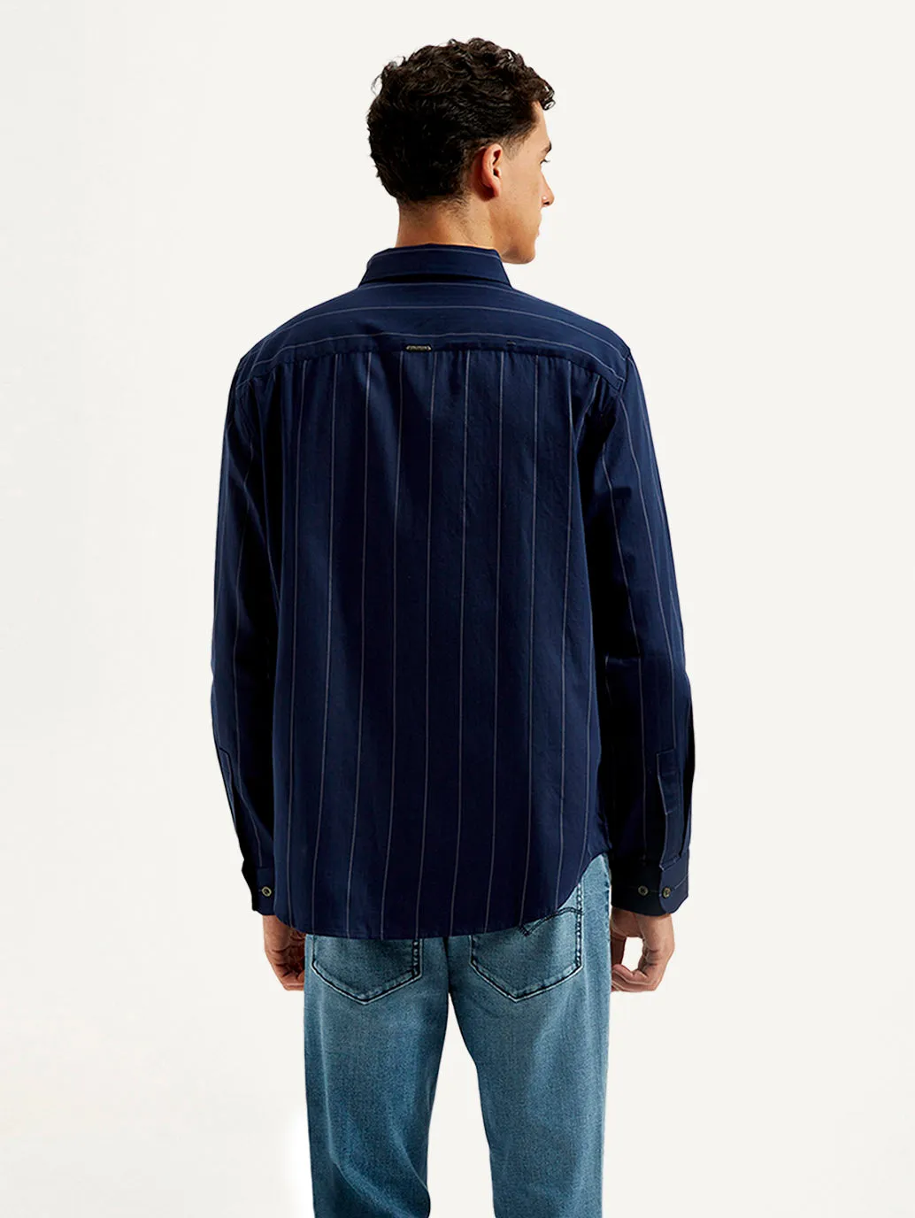 Men's Striped Slim Fit Shirt