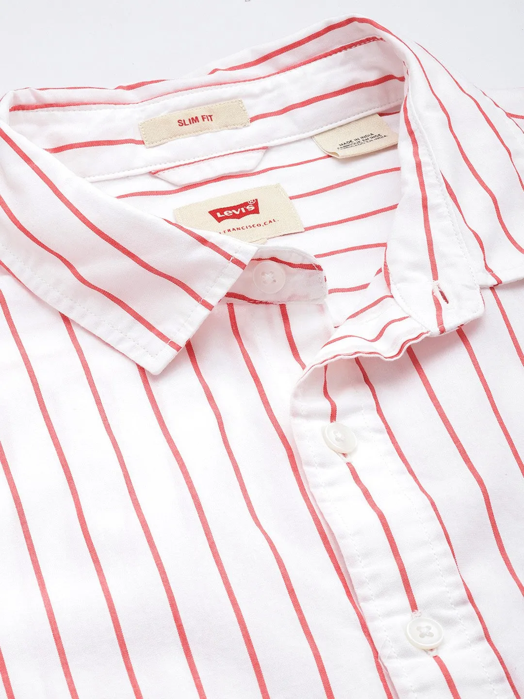Men's Striped Slim Fit Shirt