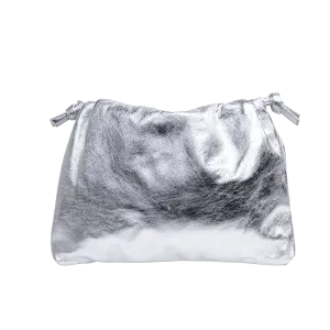 Monica Clutch in Silver