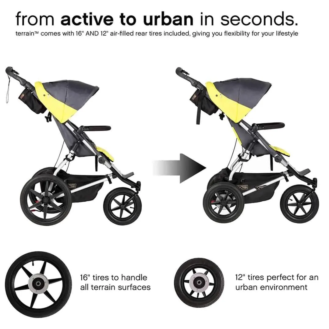 Mountain Buggy Terrain and Carrycot Plus - Onyx