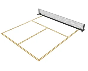 Murray Sporting Goods Pickleball Court Marking Stencil Kit