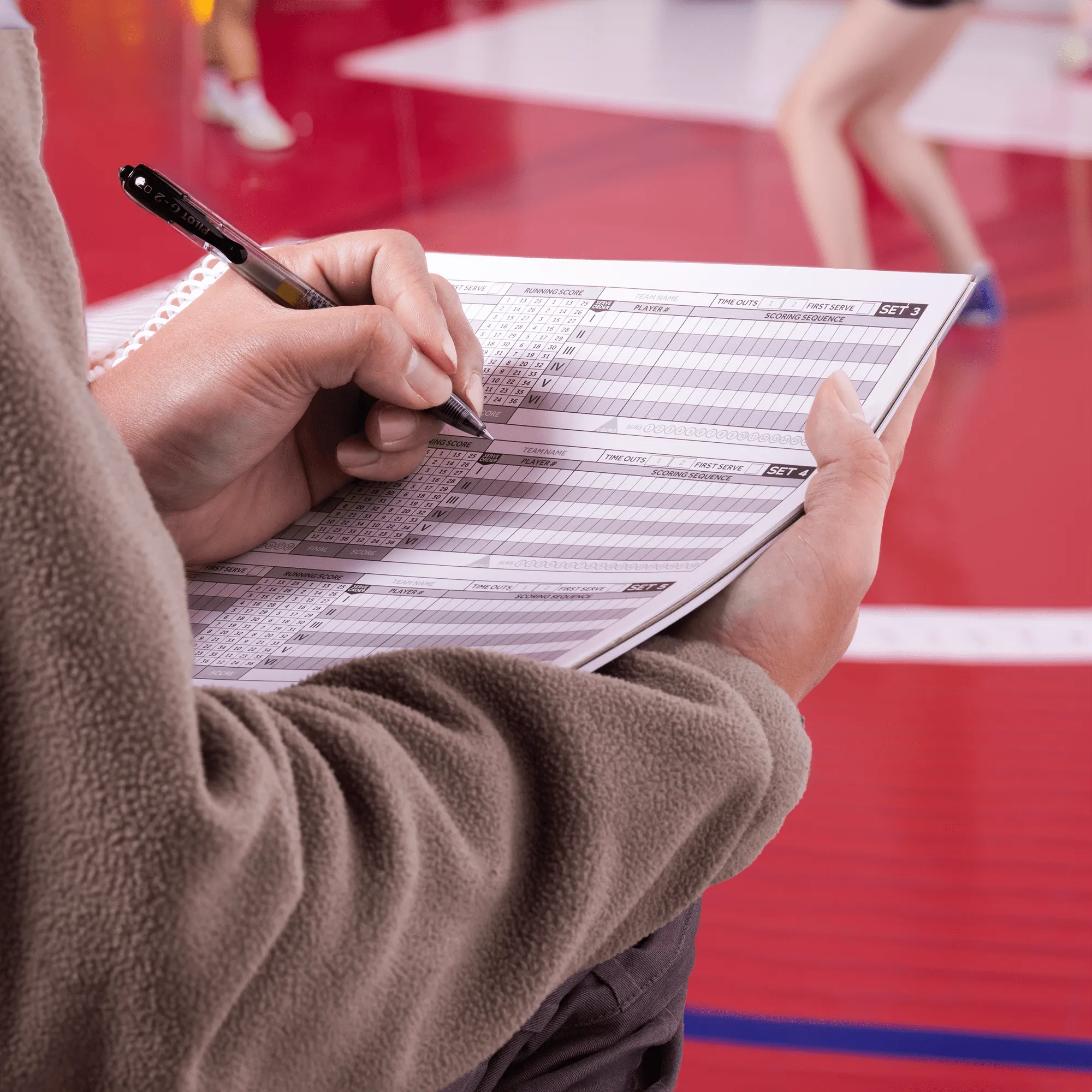 Murray Sporting Goods Volleyball Scorebook - 30 Matches
