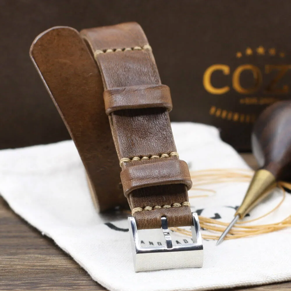 NAT2 Leather Watch Strap, Vintage 402