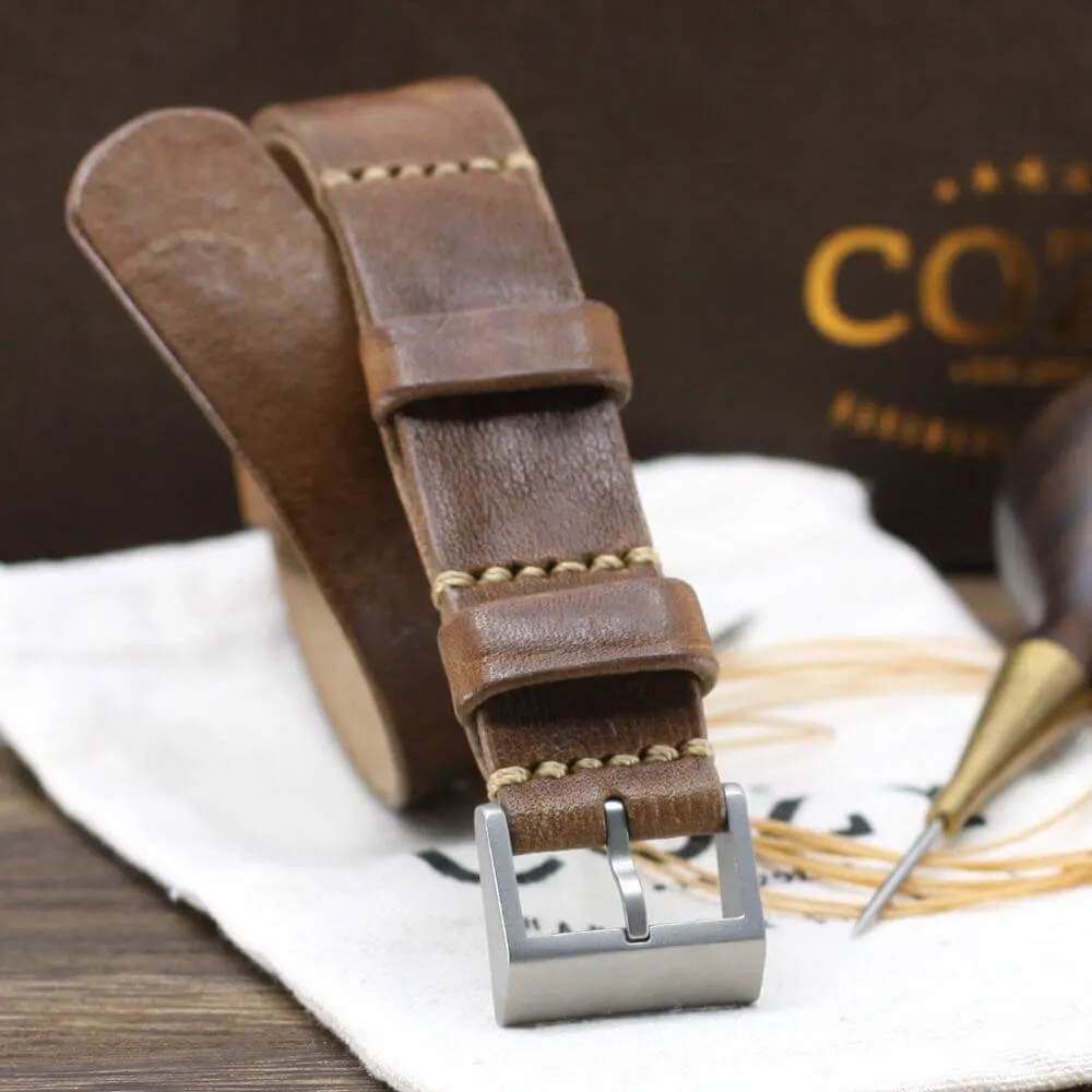 NAT2 Leather Watch Strap, Vintage 402