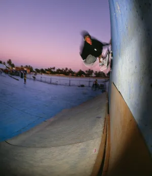 Natas Kaupas Print Frontside Wallride Big Surf Contest, 87 Tempe, AZ
