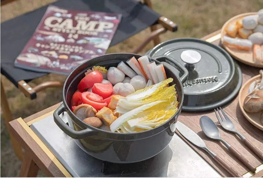 Naturehike - Cast Iron Enamel Pot 24cm - (B-STOCK)