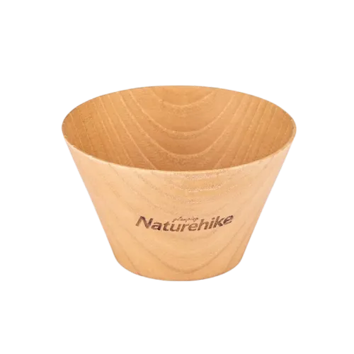Naturehike - SolidWood Bowl Wooden - Khaki
