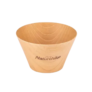 Naturehike - SolidWood Bowl Wooden - Khaki