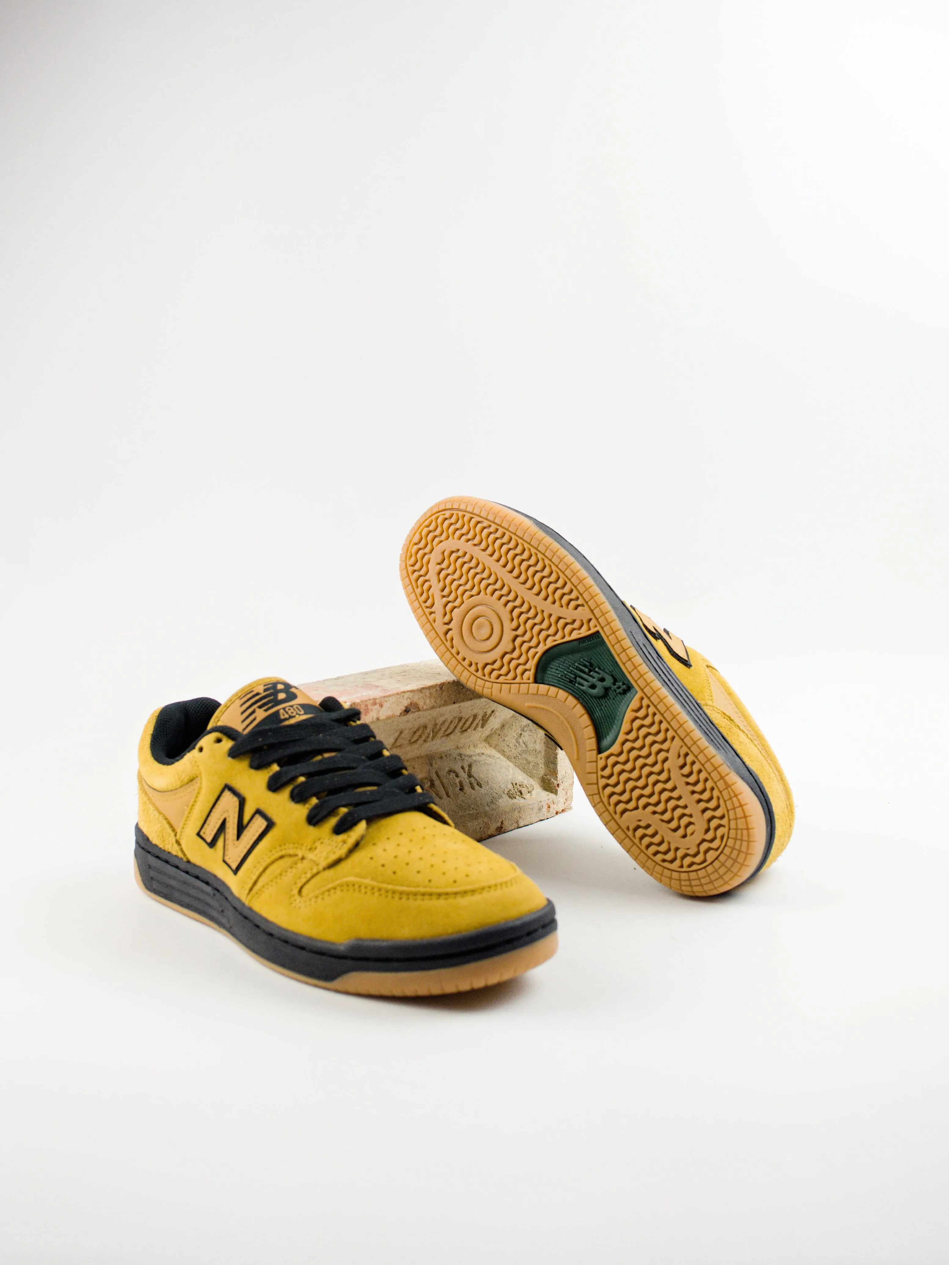 New Balance Numeric - Nm 480's GDT Team Shoe - Workwear Brown / Black - Skate Shoe