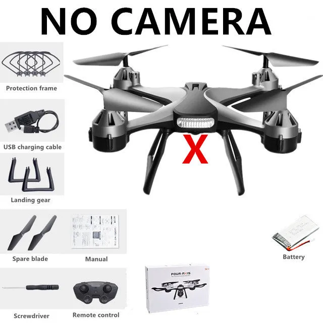 New Quadcopter UAV HD 4K Dual Camera Remote WiFi Controlled Drone