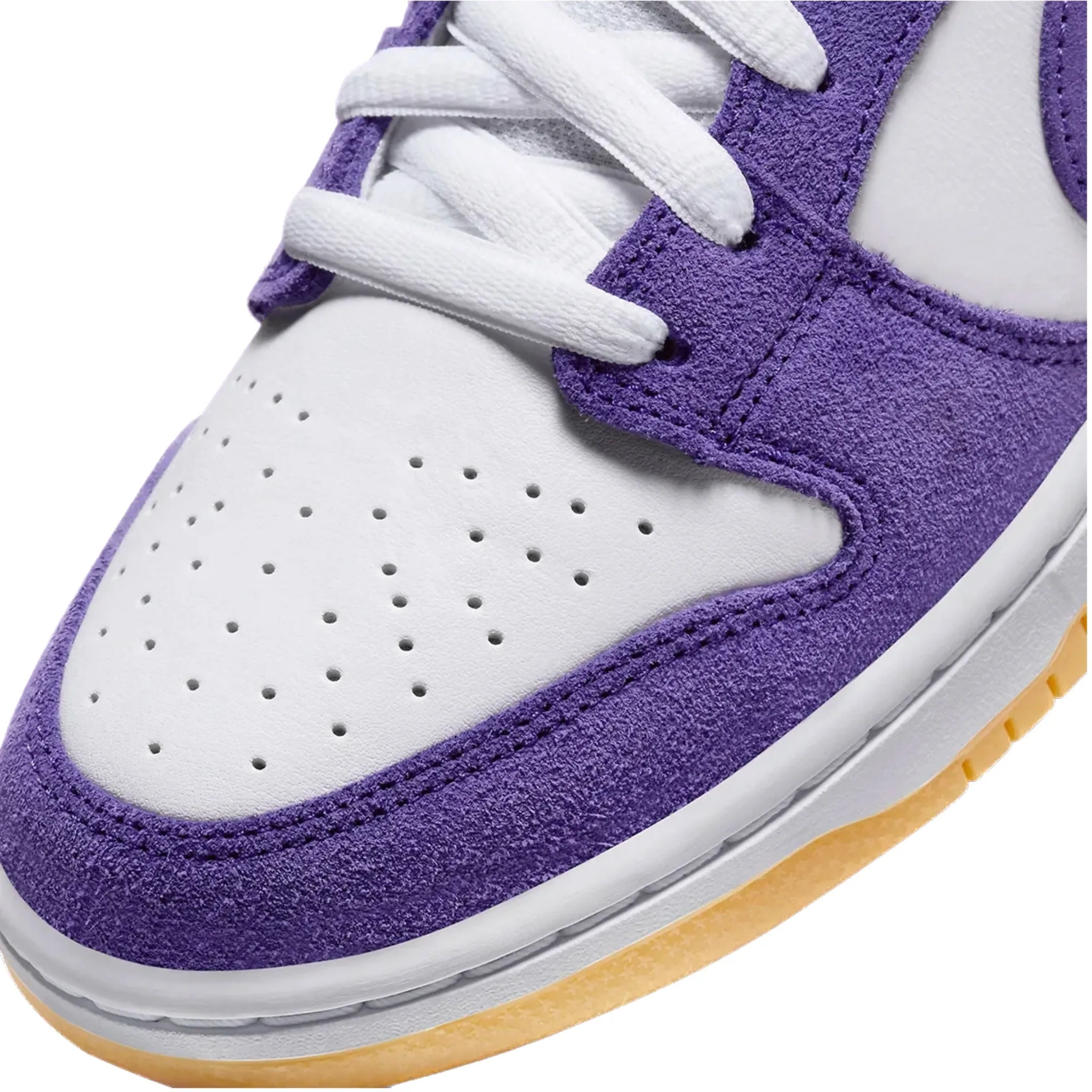 Nike SB Dunk Low Pro ISO Orange Label Court Purple White Gum Light Brown