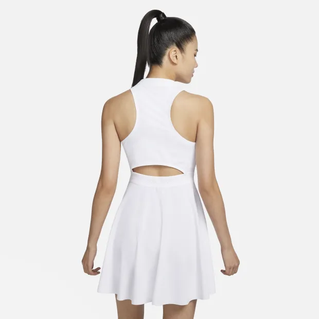 Nike Women's Summer Advantage Tennis Dress (White, Green Or Black) - 2024 NEW ARRIVAL