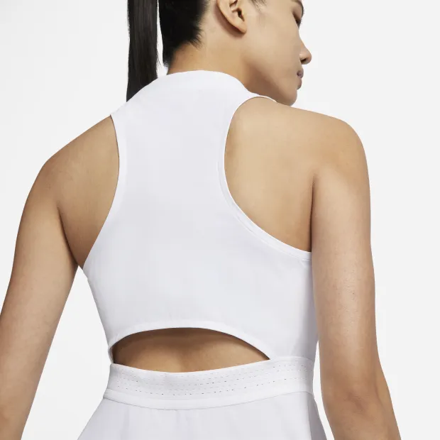 Nike Women's Summer Advantage Tennis Dress (White, Green Or Black) - 2024 NEW ARRIVAL