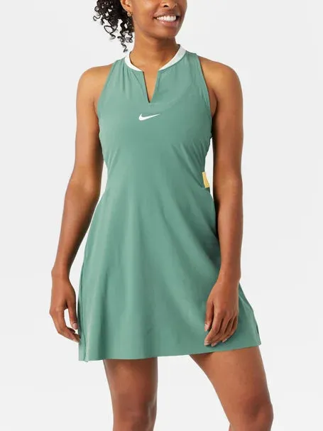 Nike Women's Summer Advantage Tennis Dress (White, Green Or Black) - 2024 NEW ARRIVAL