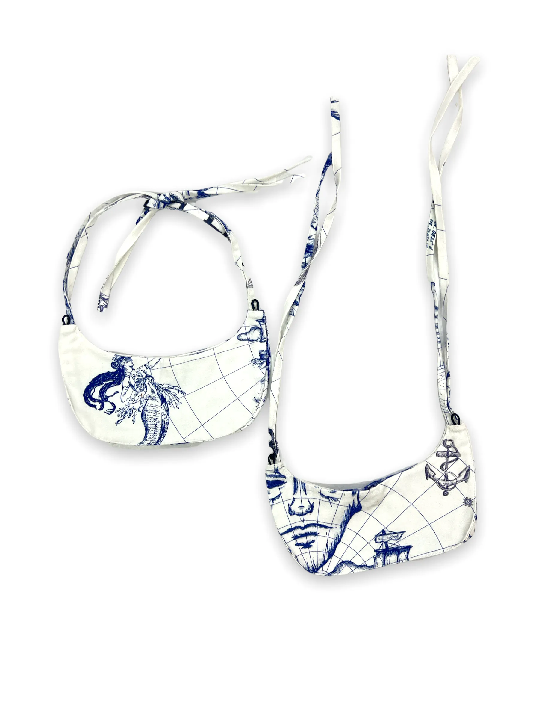 Olokun Kingdom Canvas Mini Bag-Boat