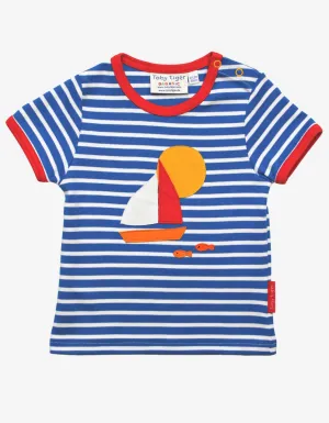 Organic Sailboat Applique T-Shirt