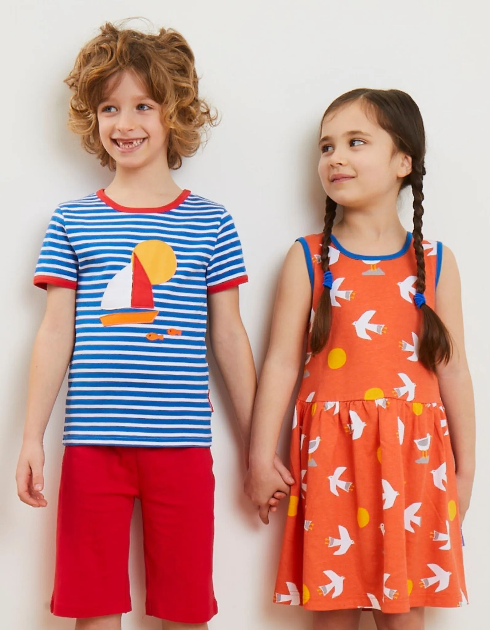 Organic Sailboat Applique T-Shirt