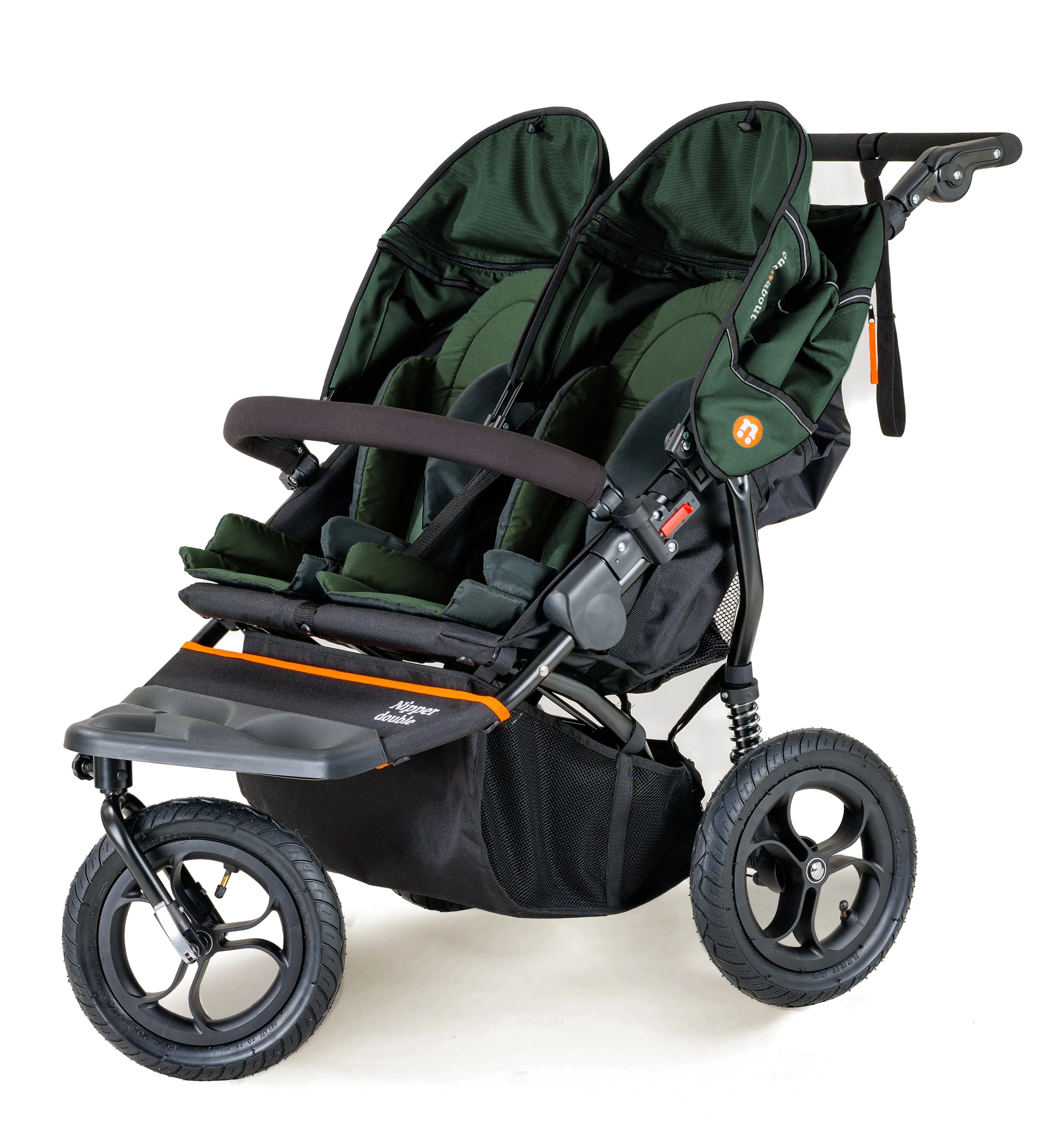 Out n About Double Nipper V5 - Sycamore Green - Delivery Late April