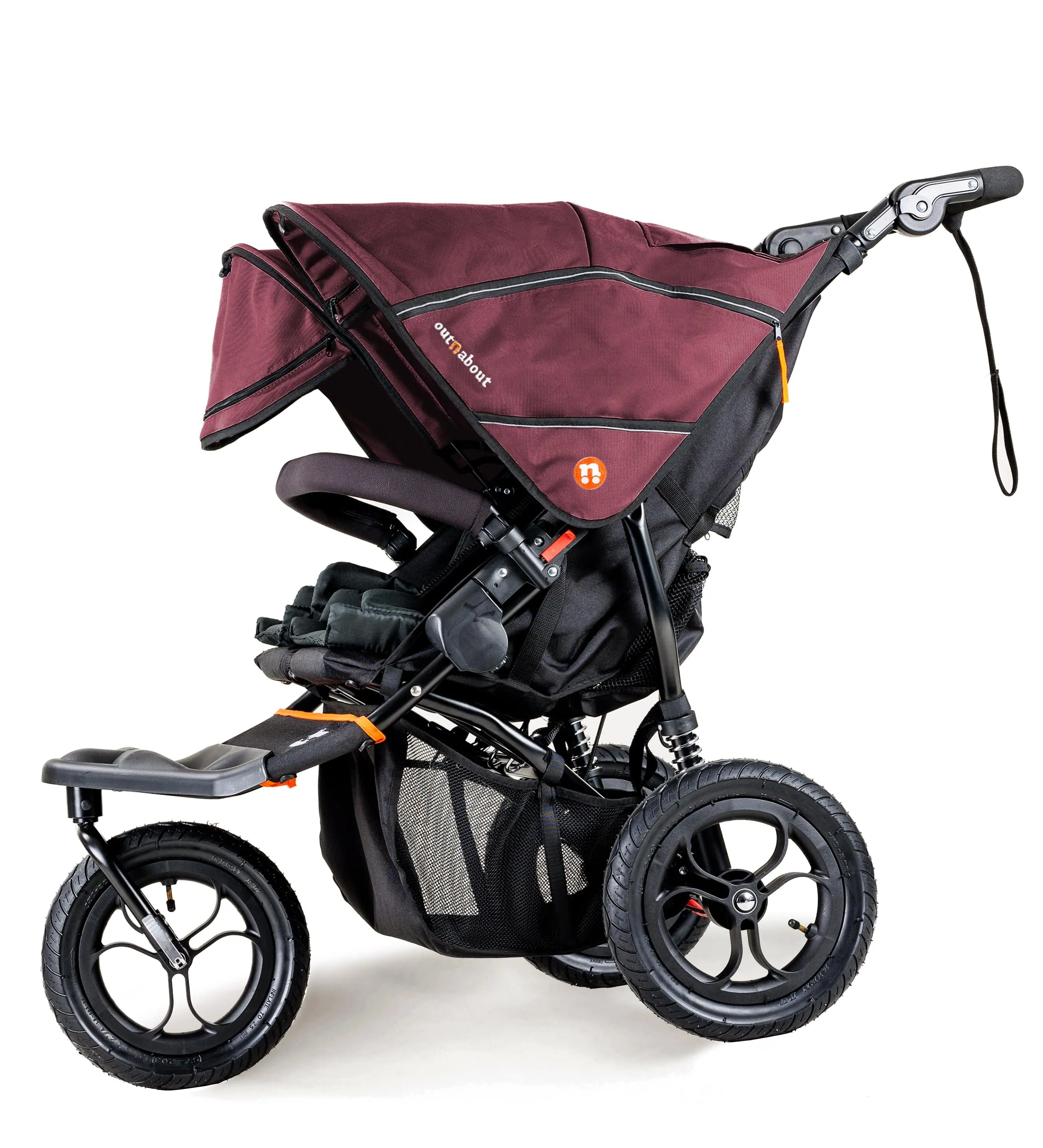 Out n About Nipper Double Twin Comfort Kit in Brambleberry Red