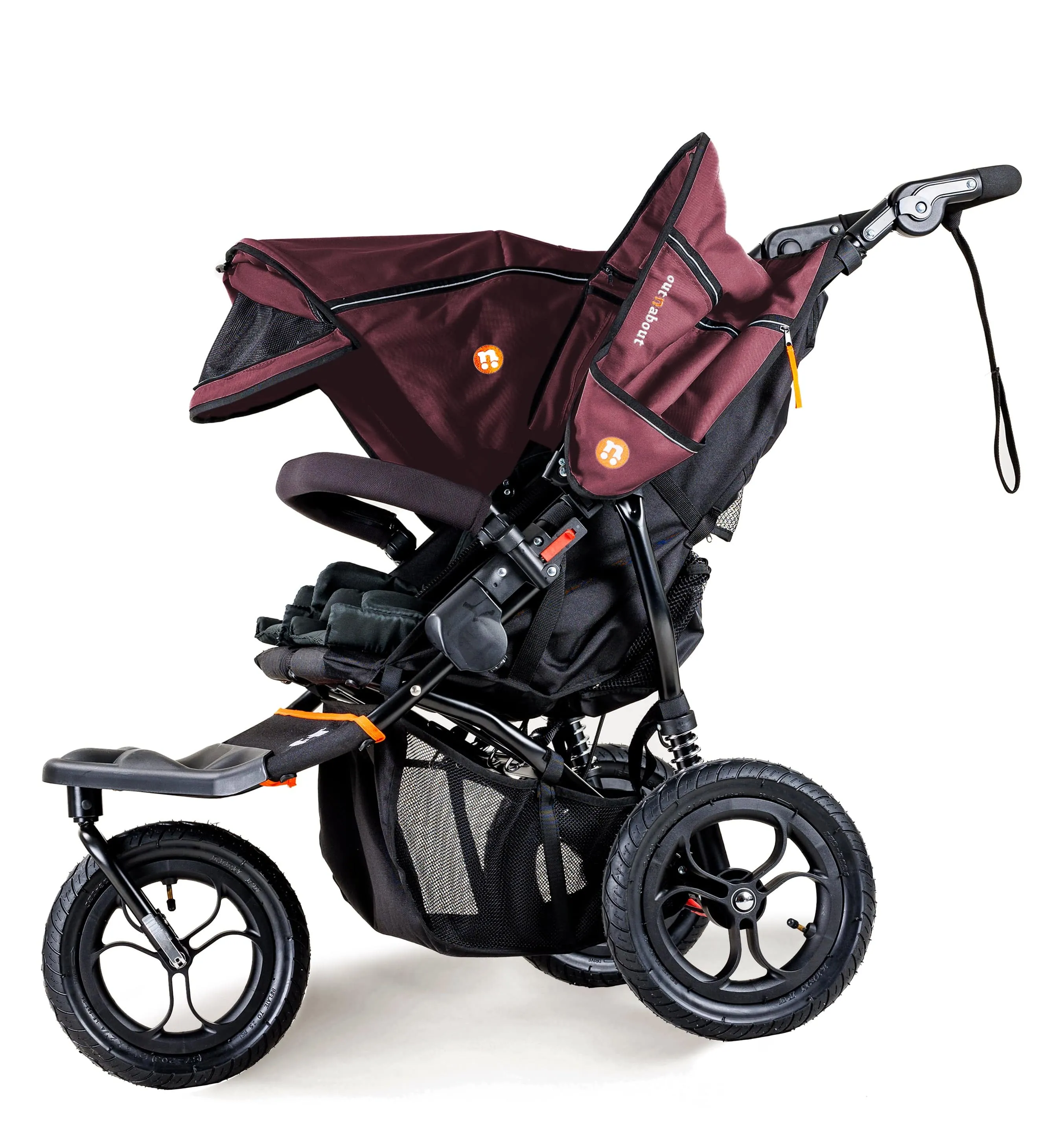 Out n About Nipper Double Twin Comfort Kit in Brambleberry Red