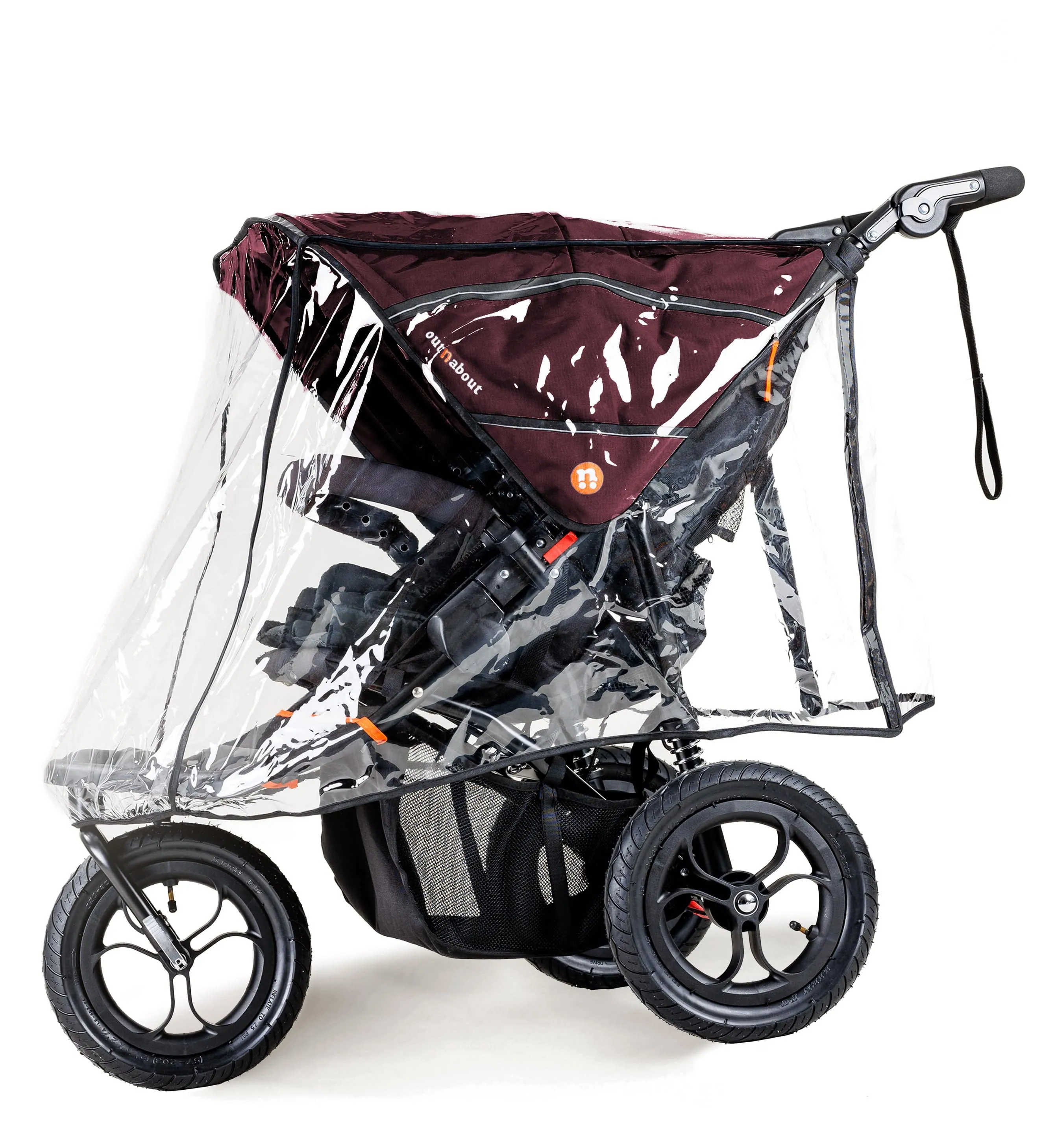 Out n About Nipper Double Twin Comfort Kit in Brambleberry Red