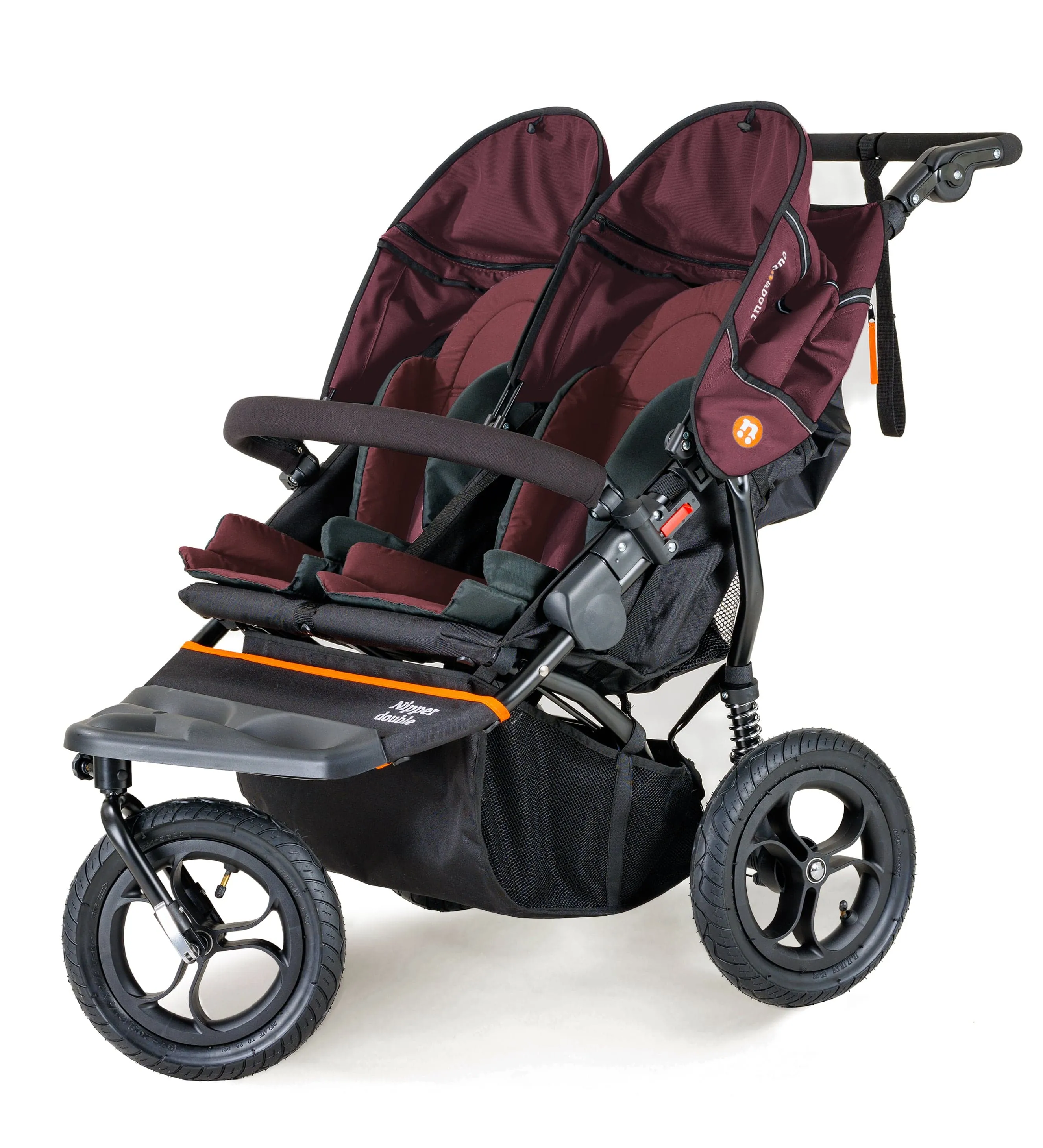Out n About Nipper Double Twin Comfort Kit in Brambleberry Red