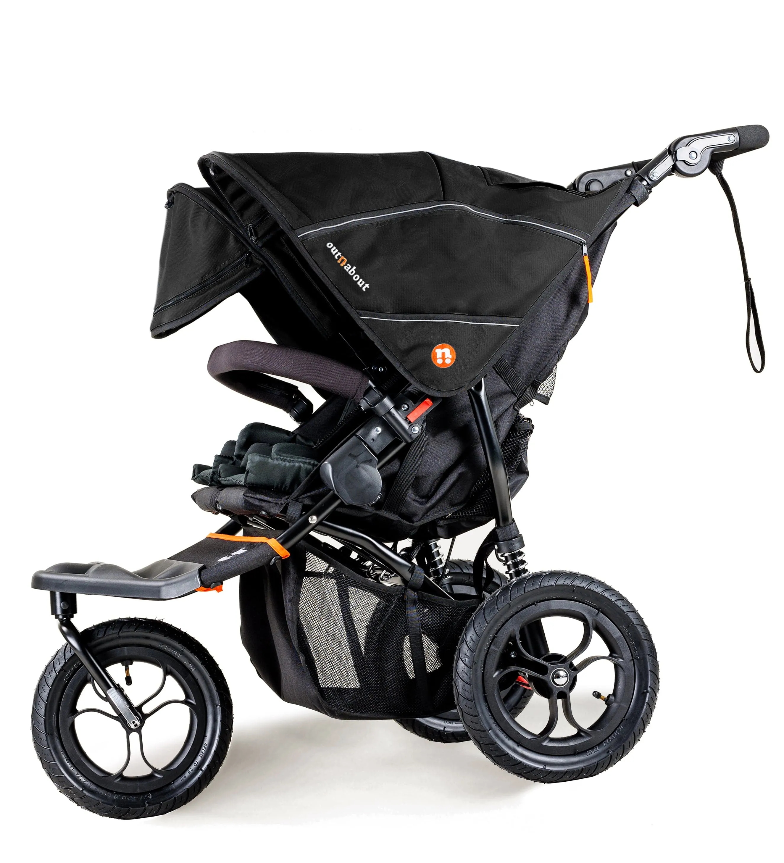 Out n About Nipper Double Twin Comfort Kit in Summit Black