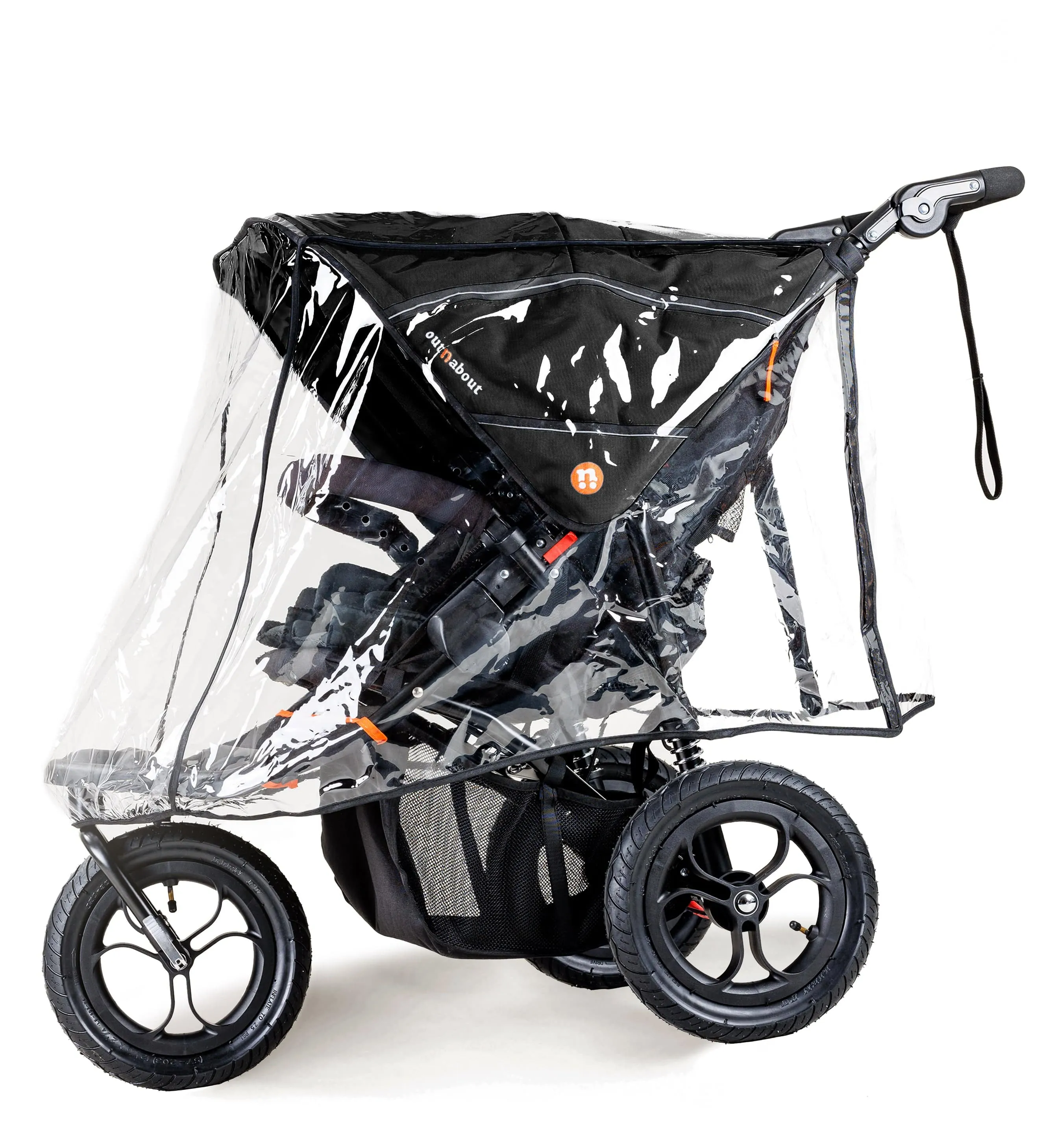 Out n About Nipper Double Twin Comfort Kit in Summit Black