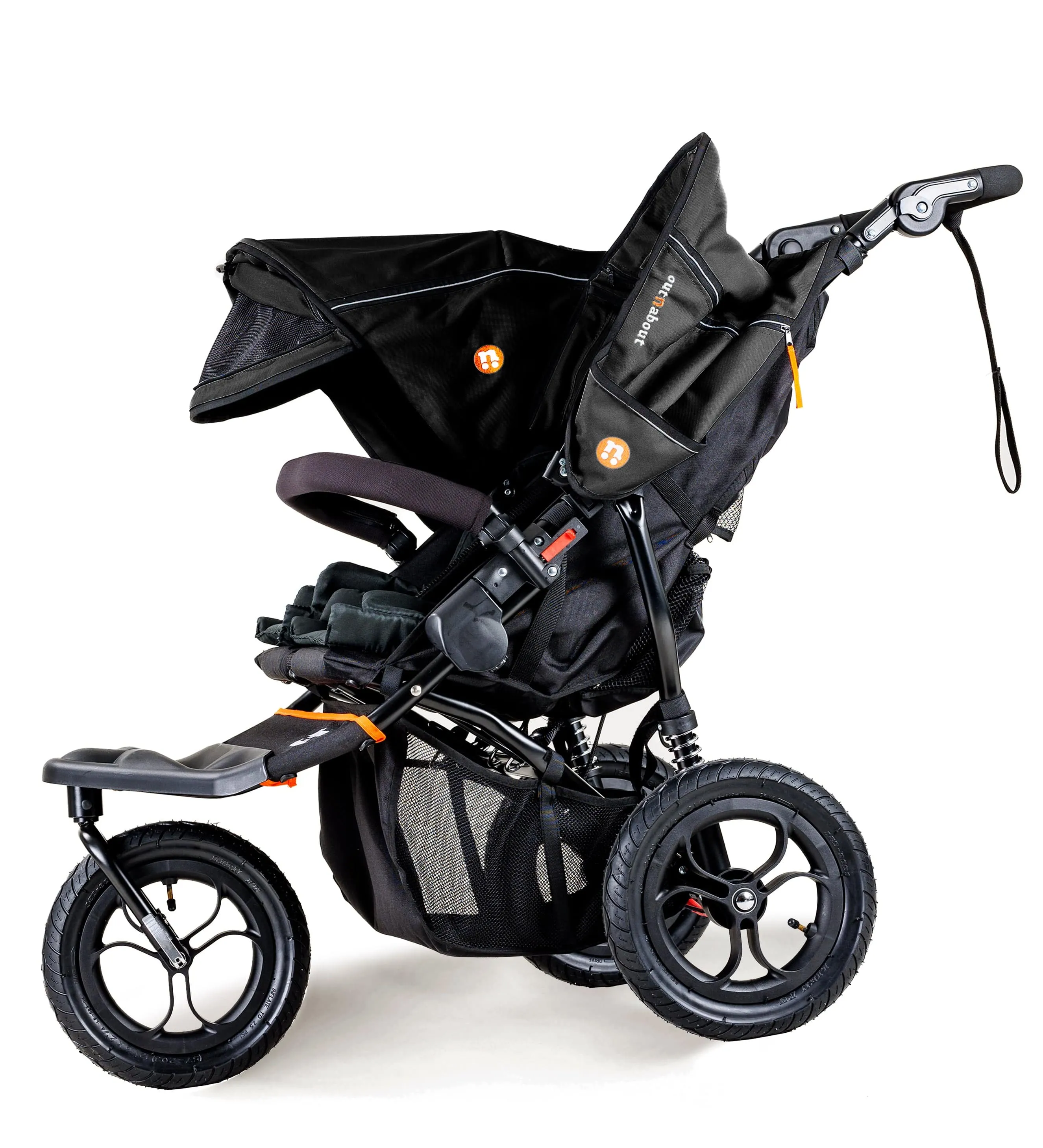 Out n About Nipper Double Twin Comfort Kit in Summit Black