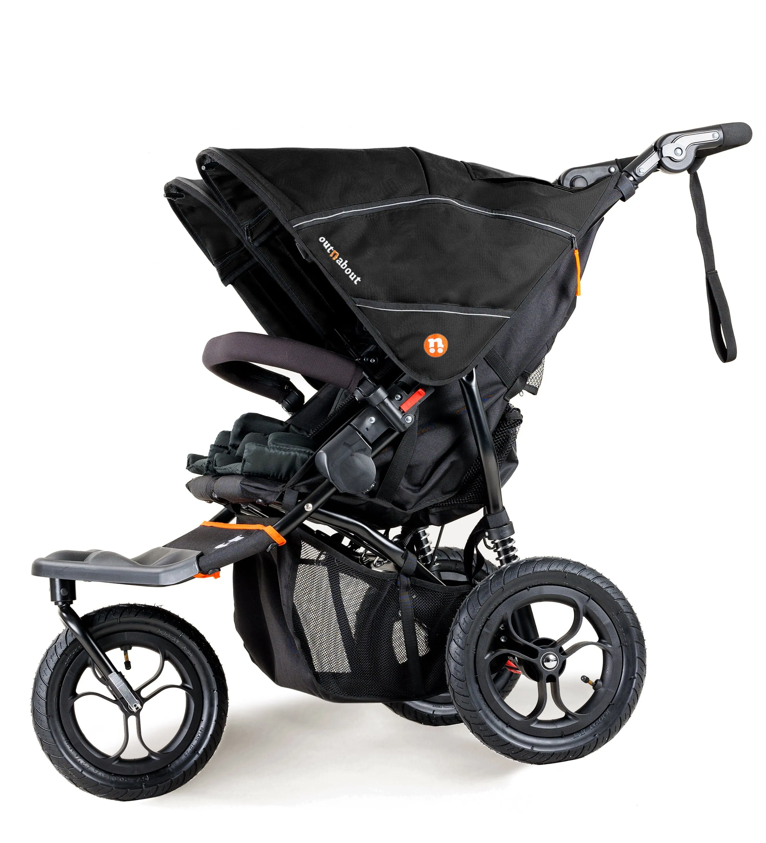 Out n About Nipper Double Twin Comfort Kit in Summit Black
