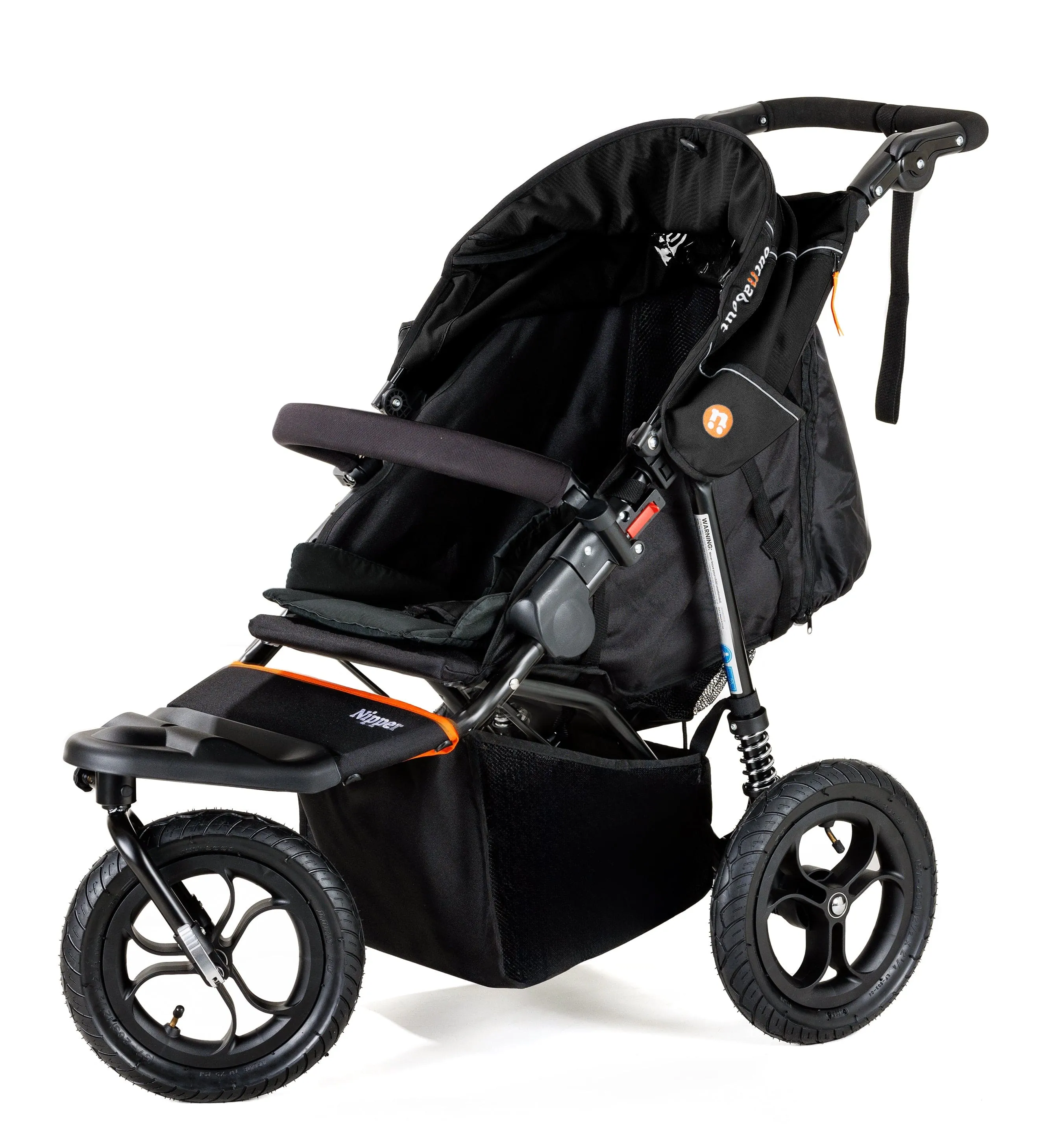 Out n About Nipper Single Maxi-Cosi Essential Kit in Summit Black
